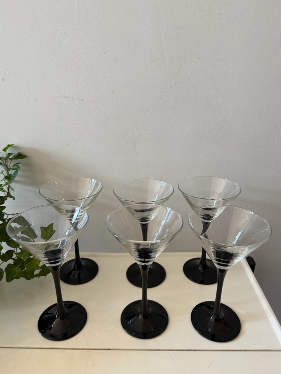 Lot de 6 verres à martini Luminarc – Verres et carafes, Glass, Vintage (photo 4 of 5)