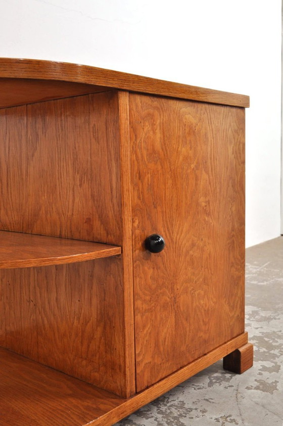 Art Deco Divider In Oak, 1930s – Sideboard, Wood (photo 10 of 13)
