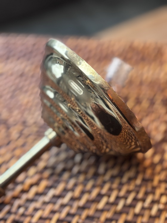 Image 1 of Bellissimo lampadario antico con gocce di cristallo