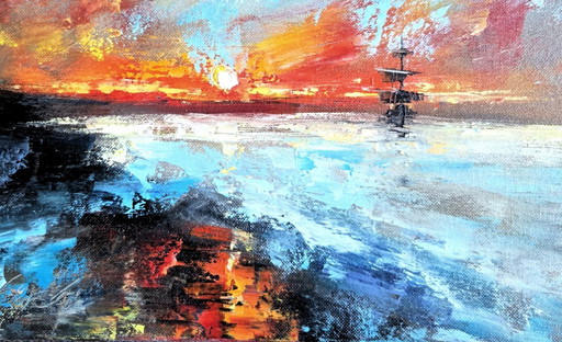 Slawomir Zajkowski "Bij zonsondergang"