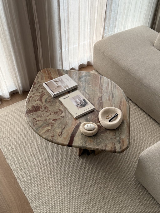Vintage marble coffee table