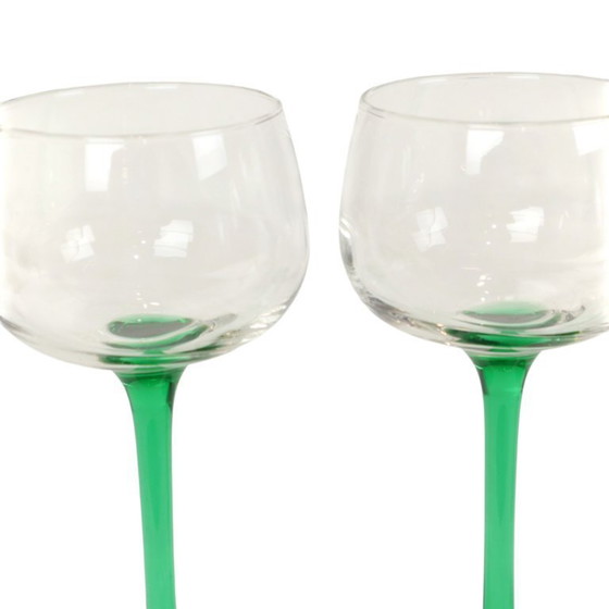 Image 1 of Set Van 4 Vintage Luminarc Wijnglazen