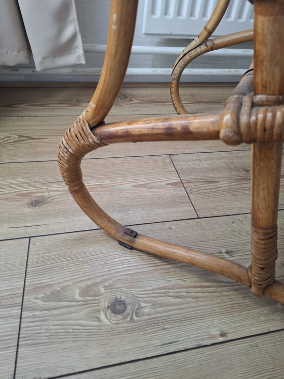 Retro Rattan Armchair (photo 4 of 5)