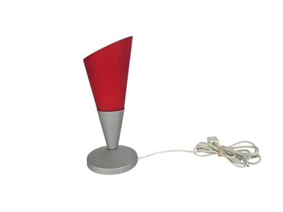 Image 1 of Ikea Vintage - Modell Kryolit - Typ B9419 - Tischleuchte - Glas - Metall - 1990er Jahre