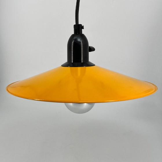 Image 1 of Suspension IKEA PLIGG vintage des années 1970 – Jaune – Boîte d'origine