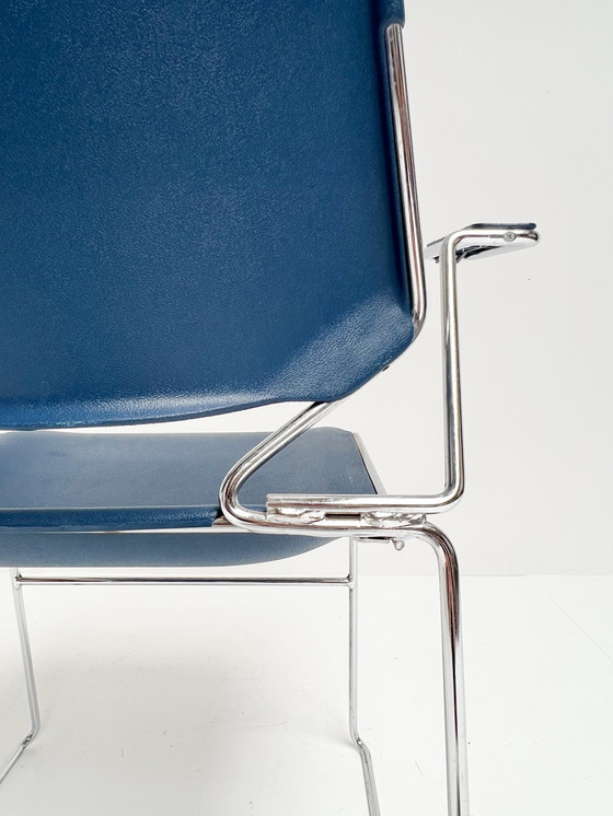 Image 1 of Matrix Krueger Stuhl mit Armlehne von Thomas Tolleson, 1970er Jahre