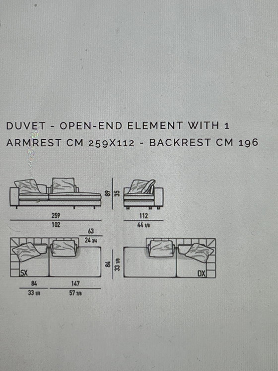 Image 1 of Divano Minotti Freeman