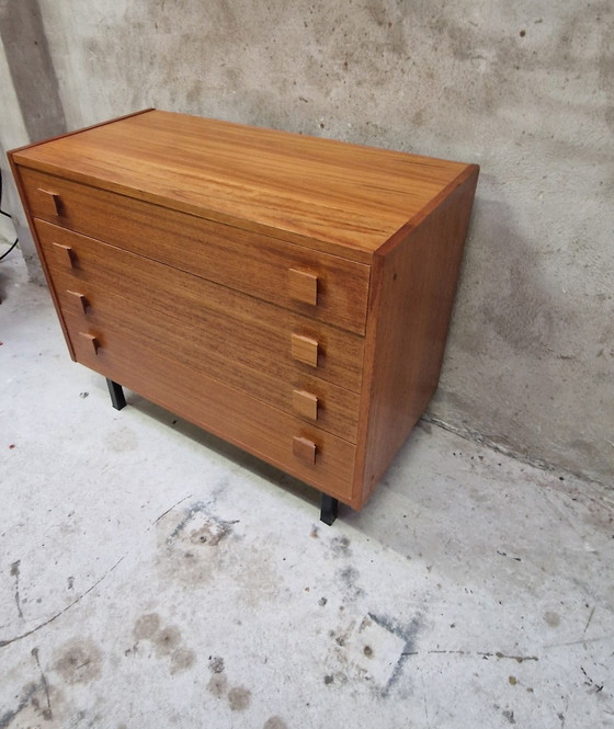 Image 1 of Slotboom vintage ladekast schoenenkast dutch design 