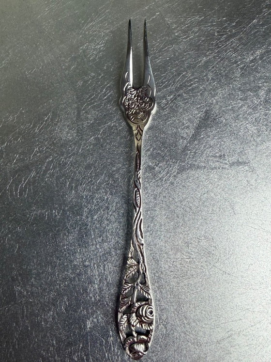 Original Silber-Konvolut – 12 Teile – 800/835 Silber & Silberauflage – Sammlerstücke – Besteckkassetten (photo 12 of 24)