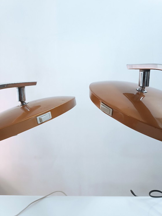 Image 1 of 520c lamps by LP Oliva for Fase, 1970s