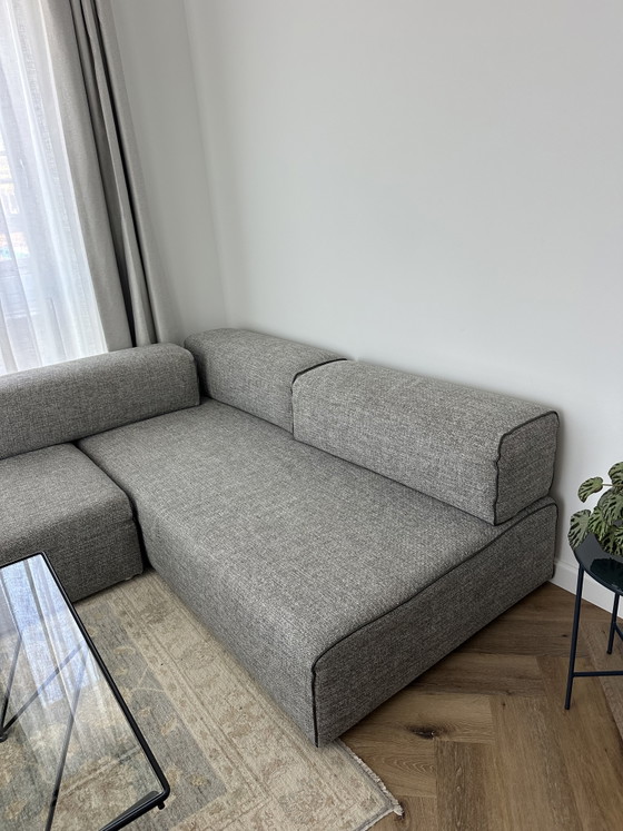 Image 1 of Leolux Ponton 2-delige modulaire design bank met hocker