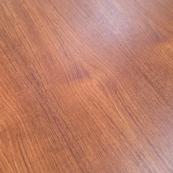 H.W. Klein, Bramin extendable dining table + 6 chairs teak 60's, Dining set, Wood, Brown (photo 20 of 22)