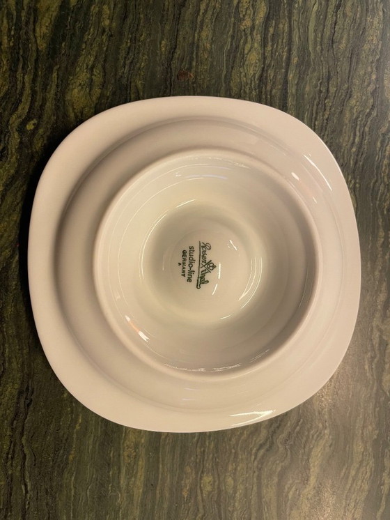 Image 1 of Rosenthal Suomi Weiss - set of 2 cups and 2 saucers -  Round - Ø 8,8 cm - h 4,9 cm - 0,230 l