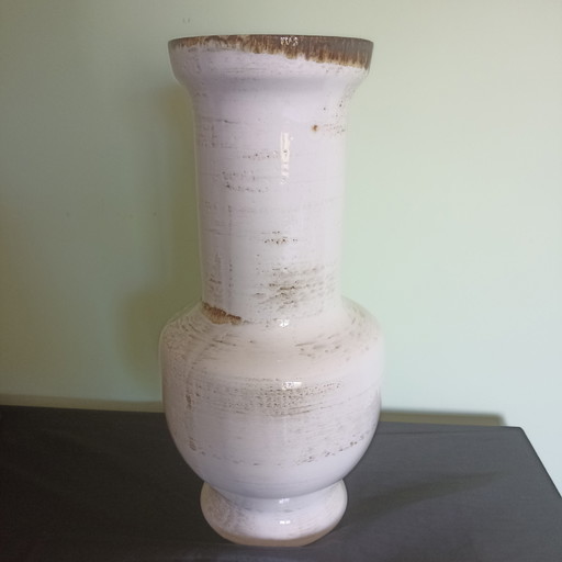 Rare XL Mid-Century Floor Vase – Saint-Clément France (47 cm) – vazen, Ceramic (photo 2 of 5)