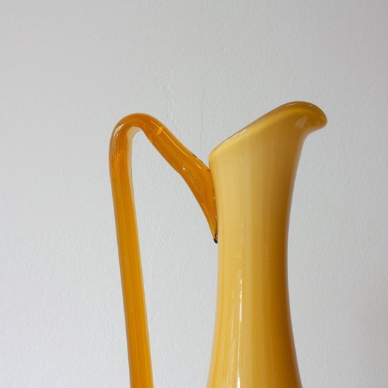Vintage Portugese mosterdkan uit de jaren 60, gemaakt van opaalglas. – Glazen & Karaffen (photo 12 of 12)