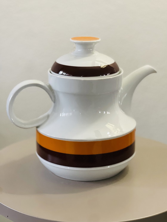 Image 1 of Théière vintage Bavaria Schumann Arzberg - Retro 70s - Mid Century Modern