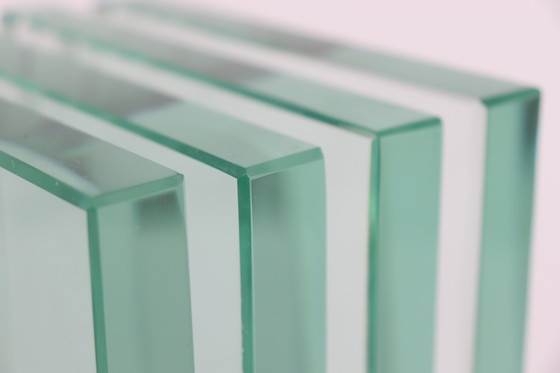 Image 1 of Set of 2 table lamps/glass objects by Giorgio Reggiori for Gallotti & Radice, 1960s, Italy