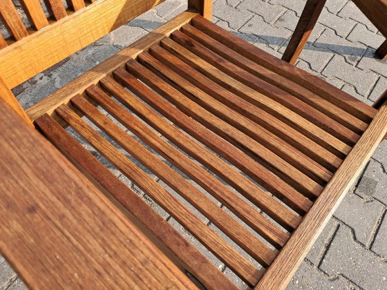 Image 1 of 2 sillas apilables de teca Teak & Garden