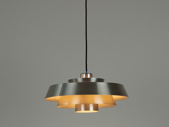 Danish Vintage Nova Pendant Lamp by Jo Hammerborg, Fog Og Morup, 1963 – Fog & Mørup, Aluminium (photo 4 of 10)