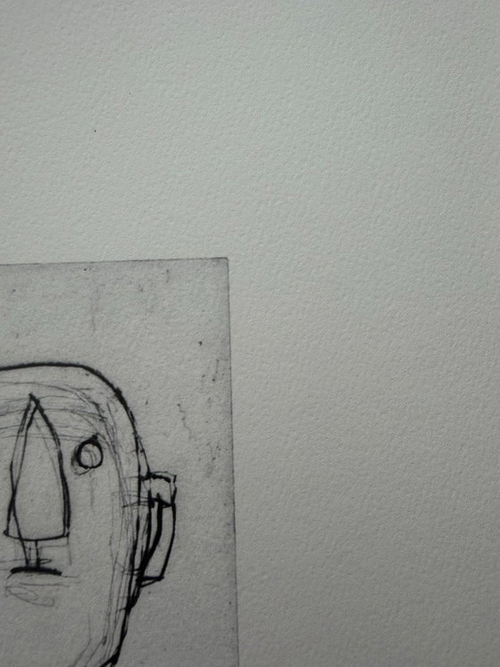 Image 1 of Petrus De Man, Peur, 2004, Gravure Sur Cuivre, Copyright P.De Man 2015, Stampato in Belgio
