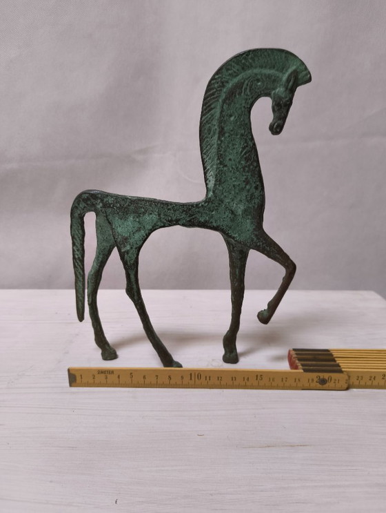 Image 1 of Etruskisches Pferd aus Bronze von Frederick Weinberg