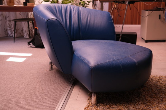 Image 1 of Leolux Pupila 3 seater sofa + chaise longue