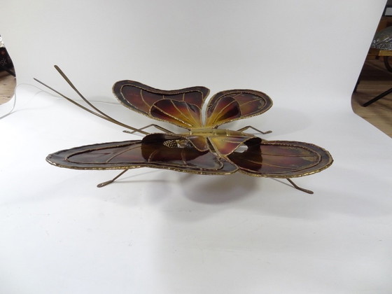 Image 1 of Applique da parete a forma di farfalla, Henri Fernandez