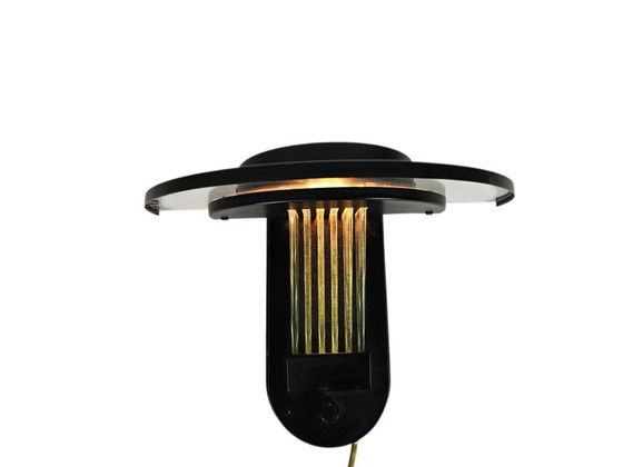 Image 1 of Free Light - wall lamp - Post Modern - metal - glass - 80's