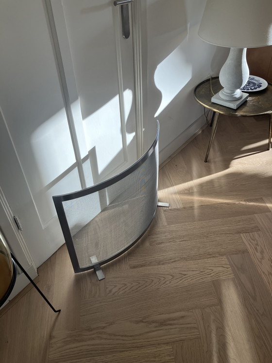 Image 1 of Fireplace screen stainless steel