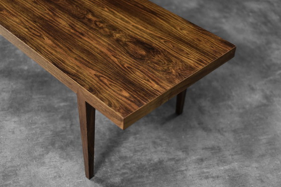 Image 1 of Vintage Deense palissander salontafel uit het midden van de eeuw door Severin Hansen voor Haslev Møbelfabrik, jaren 60