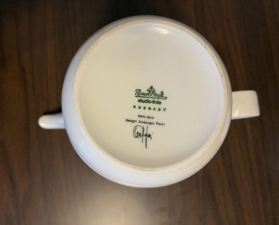 Image 1 of Rosenthal Studio Linie Duo Baltic Set da colazione Design by Ambrogio Pozzi Decor by Rosemonde Naira 