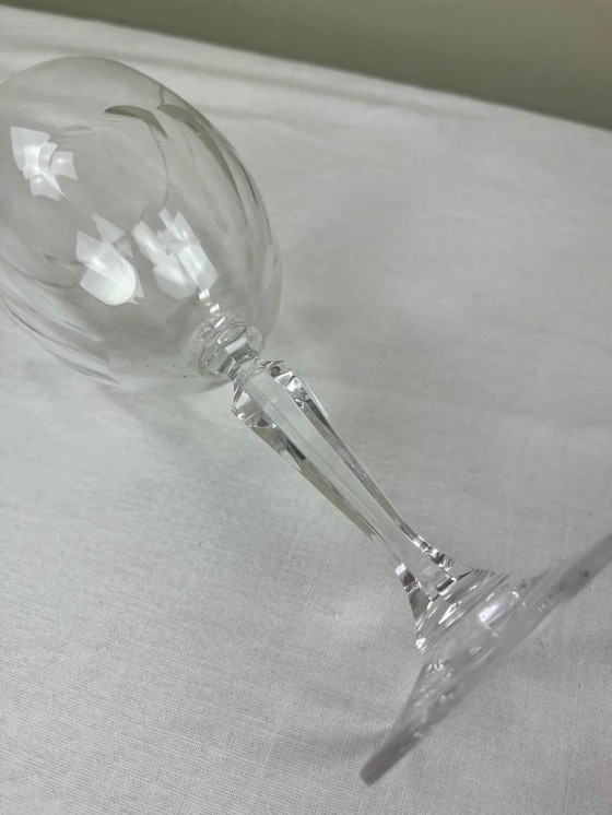 Calice da vino in cristallo – Bicchieri e caraffe, Crystal, Glass, Vintage (photo 8 of 10)