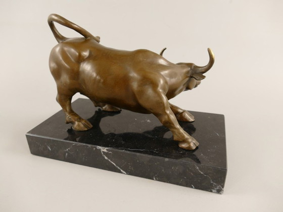 Image 1 of Statua in bronzo del toro di Wall Street