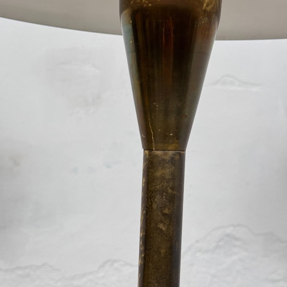 Image 1 of Hongaarse koperen vloerlamp van Iparművészeti Vállalat, 1960