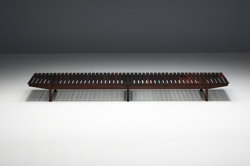 Mucki Bench by Sergio Rodrigues for OCA, Brazil, 1960s