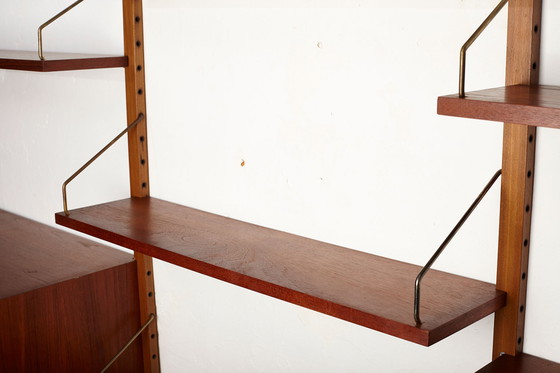 Image 1 of Royal System Wall Unit Designed by Poul Cadovius for Cado, Denmark 1950’s