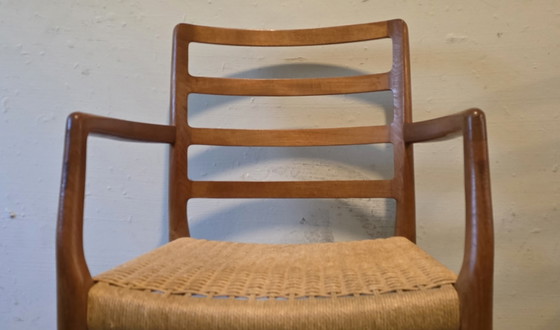 Due Sedie Design Vintage. Niels Otto Møller. Modello 68 – Sedie da pranzo, Wood (photo 13 of 14)