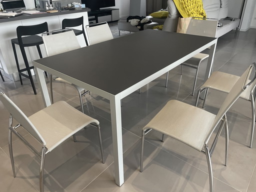Table and 6 chairs