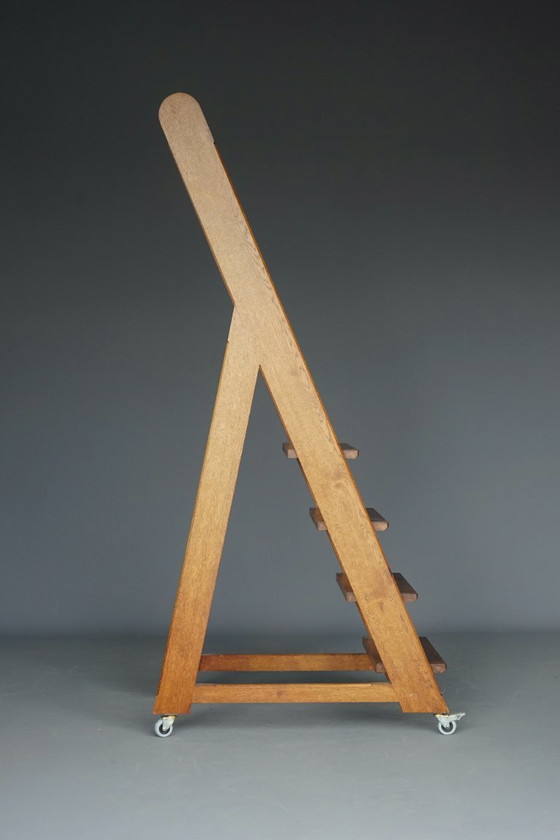 Scaletta da biblioteca vintage in rovere del XX secolo – Oggetti decorativi, Wood (photo 10 of 17)