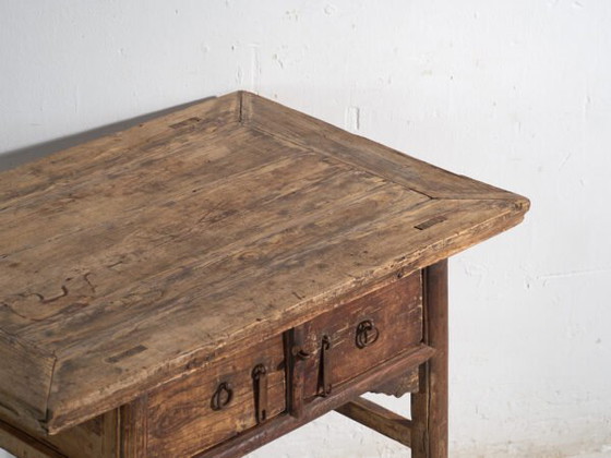 Antique Chinese work table with drawers – China, circa 1900 – Desk (photo 17 of 40)