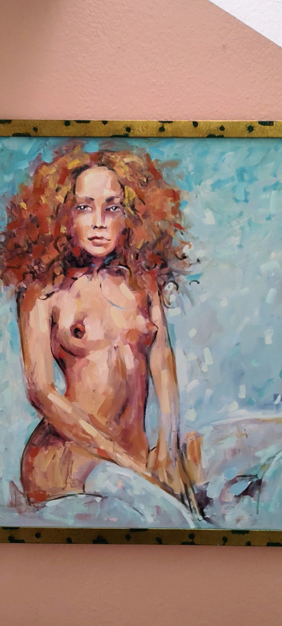 Image 1 of Modern naakt schilderij acry op canvas 2003