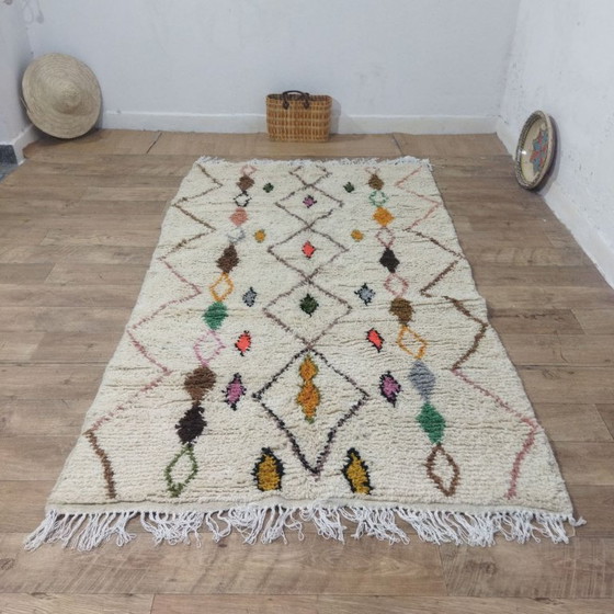 Image 1 of Traditional Berber Rug – Traditional Berber Carpet | Moroccan Wool Rug 243 × 143 cm