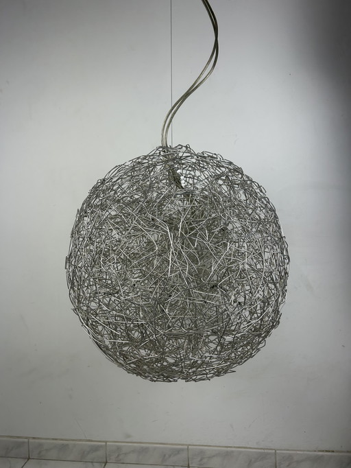 Catellani & Smith fil de fer pendant lamp