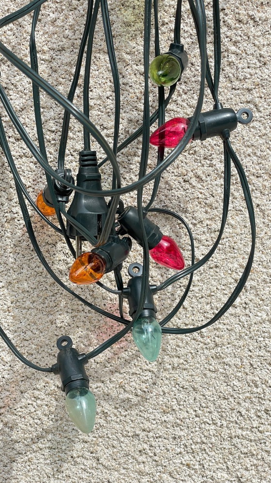 Image 1 of Ghirlanda vintage da esterno da 10 metri