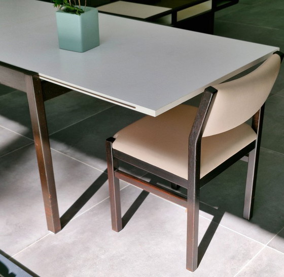 Image 1 of Mesa de comedor Pastoe mid century, cuatro sillas, mesa de centro