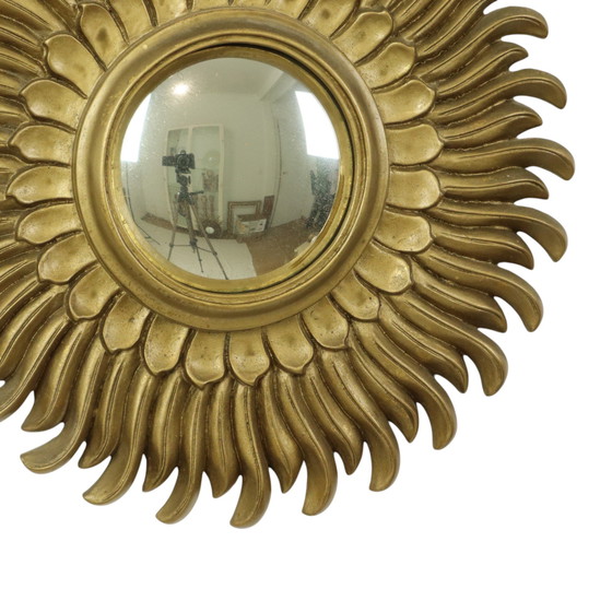 Image 1 of Vintage Sunburst Sunburst Mirror