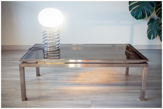 Image 1 of Tavolino da caffè del 1970 di Guy LEFEVRE per Maison JANSEN