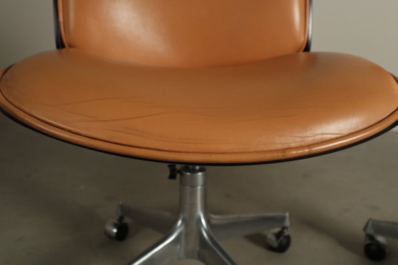 Image 1 of ‘Parioli’-bureaustoelen van Ennio Fazioli voor MIM Roma, Italië, jaren 60