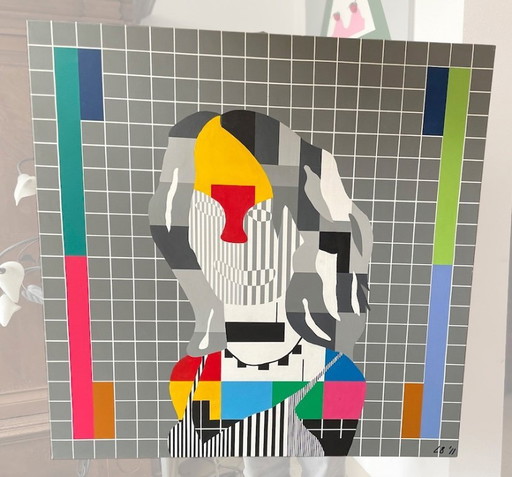 Artwork - acrylic on canvas