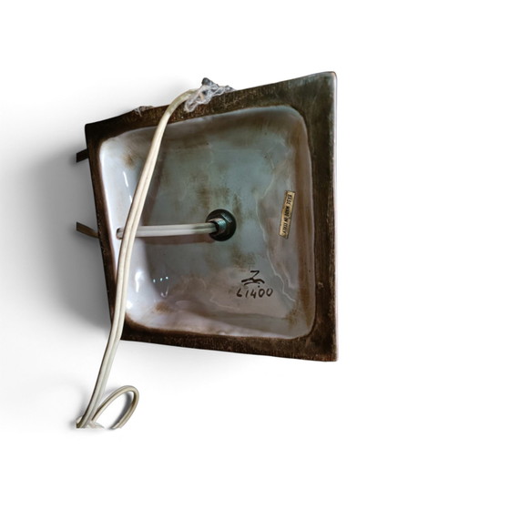Splendida Lampada da Tavolo Ugo Zaccagnini L1400 (Rara) – Lampade da tavolo, Ceramic, Metal (photo 4 of 5)